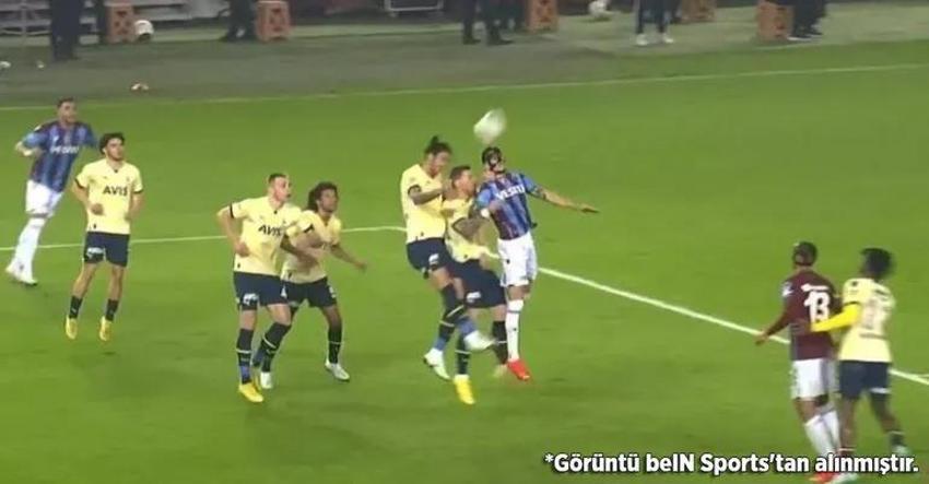 Trabzonspor - Fenerbahçe maçındaki kırmızı kart doğru mu? "Uzaydan bile görülecek pozisyon"
