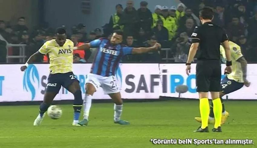 Trabzonspor - Fenerbahçe maçındaki kırmızı kart doğru mu? "Uzaydan bile görülecek pozisyon"