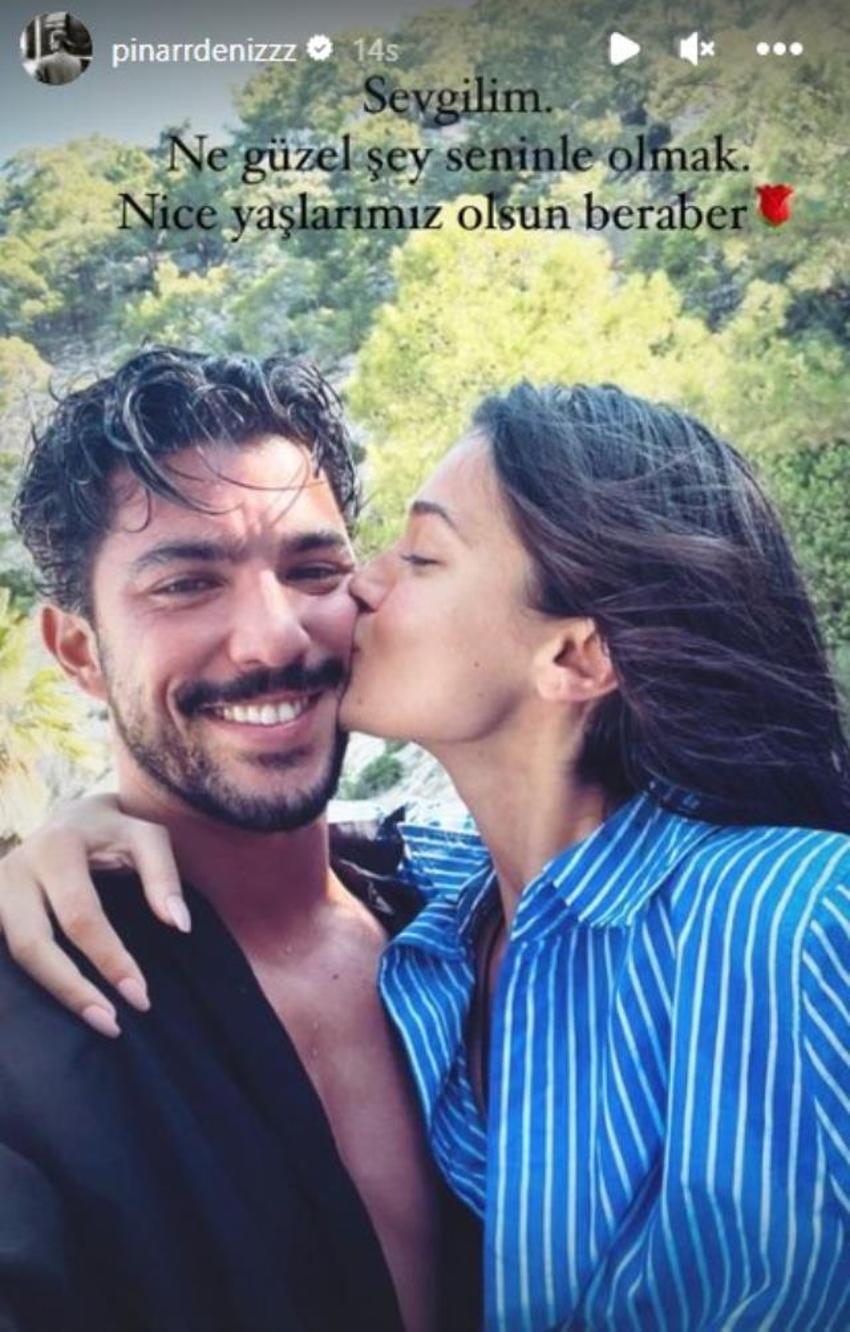 Pınar Deniz'den aşk dolu Kaan Yıldırım paylaşım: Ne güzel şey seninle olmak