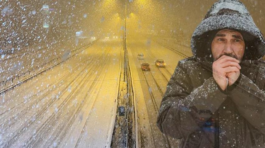 Yoğun kar yağışı başlıyor! Meteoroloji son dakika il il duyurdu, sıcaklık 4 dereceye düşecek