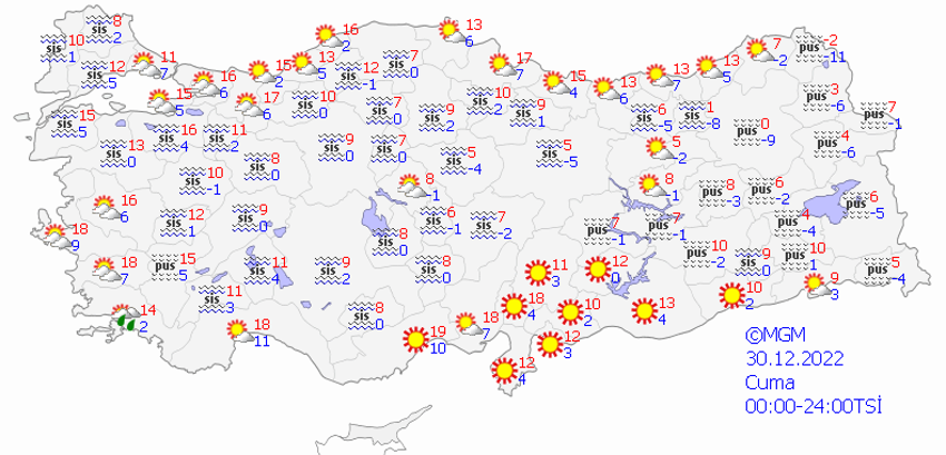 Meteoroloji son dakika duyurdu! Hava tersine dönüyor, sıcaklık -2 dereceye kadar düşecek