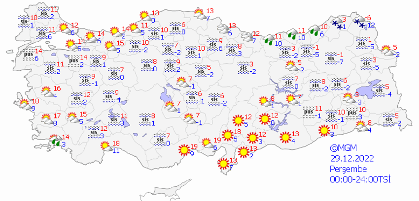 Meteoroloji son dakika duyurdu! Hava tersine dönüyor, sıcaklık -2 dereceye kadar düşecek