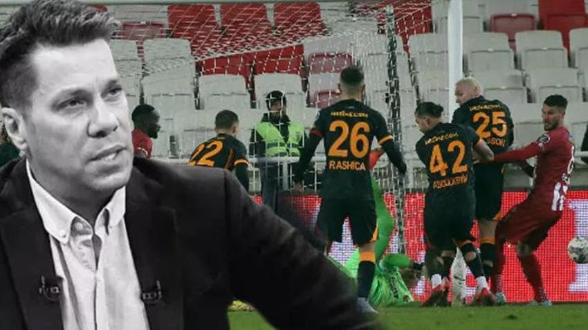 Sivasspor - Galatasaray maçındaki iptal edilen golle ilgili dikkat çeken yorum: Kendisi dahi bilmiyordur