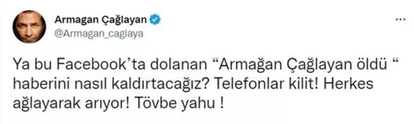 Armağan Çağlayan o iki isme sitem etti! 'İnsan kırılıyor'