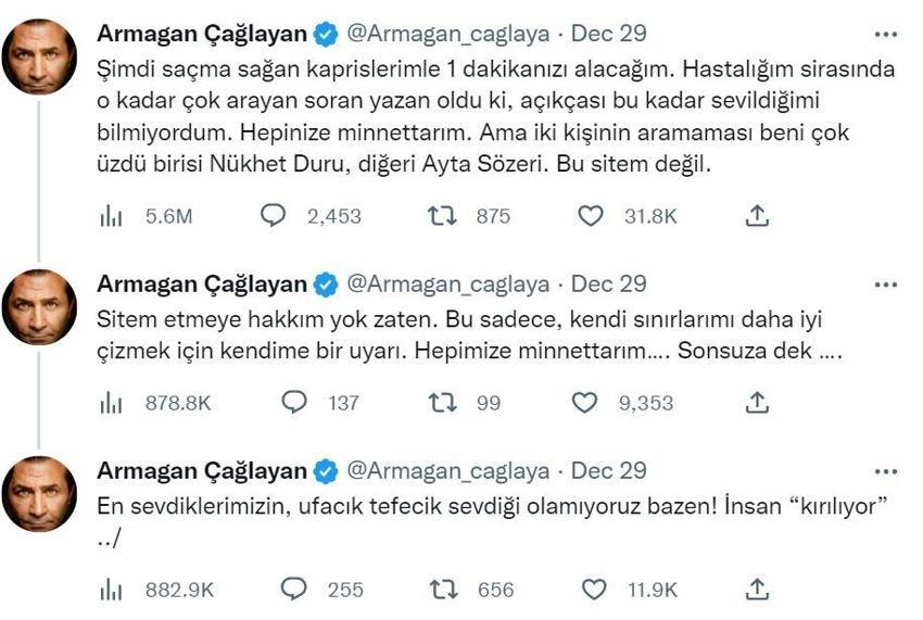 Ayta Sözeri'den Armağan Çağlayan açıklaması: 'Bu kadar değerli miymişim ki?'