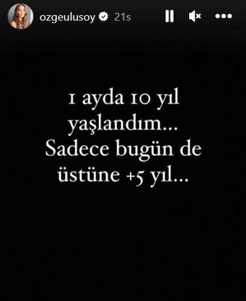 Özge Ulusoy'un tarifsiz acısı: Sana tüm hakkım helal babacığım!