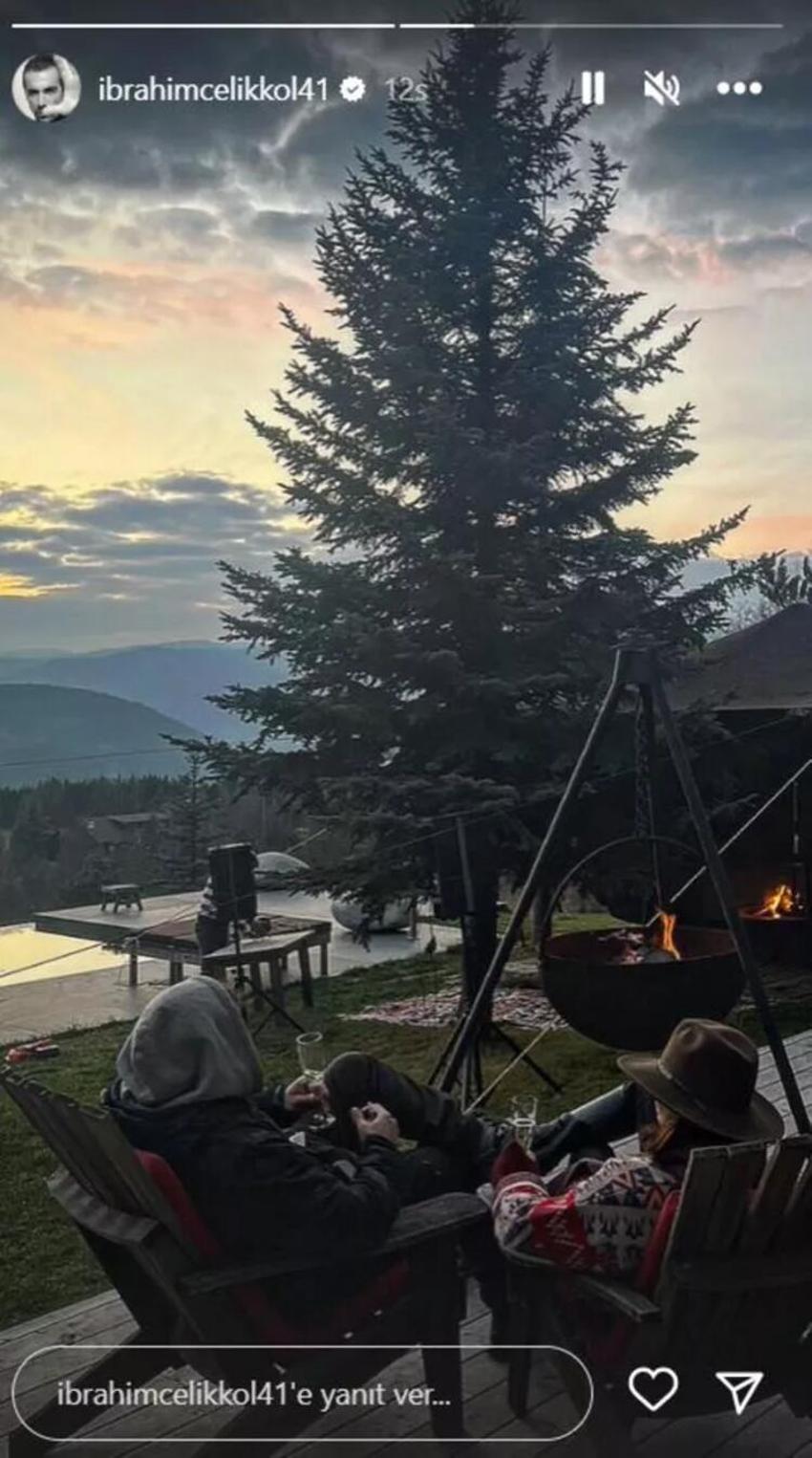 İbrahim Çelikkol sevgilisini paylaştı! Romantik kareye yorum yağdı