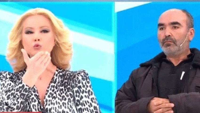 Tatlı Sert programında Müge Anlı çileden çıktı: Bacağıma bakıyorsun, sakın bakma!