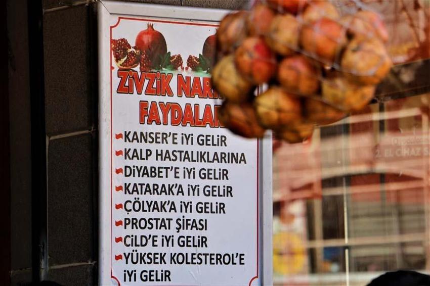 Kötü kolesterol, felç, kalp krizinin ilacı ve şifa deposu 'Zivzik' narının hem fiyatı hem de rağbeti arttı