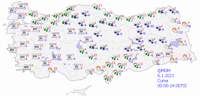 Şiddetli kar yağışı başlıyor! Kar gelecek iller belli oldu, Meteoroloji son dakika duyurdu