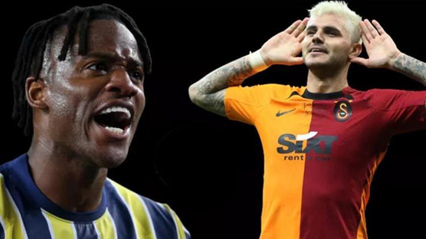 Fenerbahçe - Galatasaray derbisinde yıldız savaşları: Icardi, Batshuayi, Gomis, Valencia, King