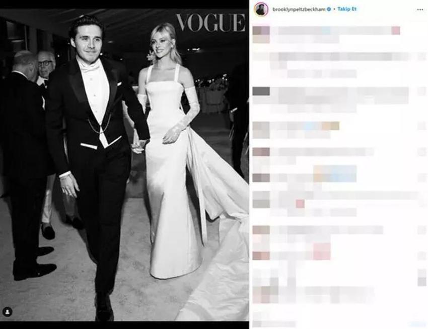 Brooklyn Beckham eşi Nicola Anne Peltz'e aşkını haykırdı!