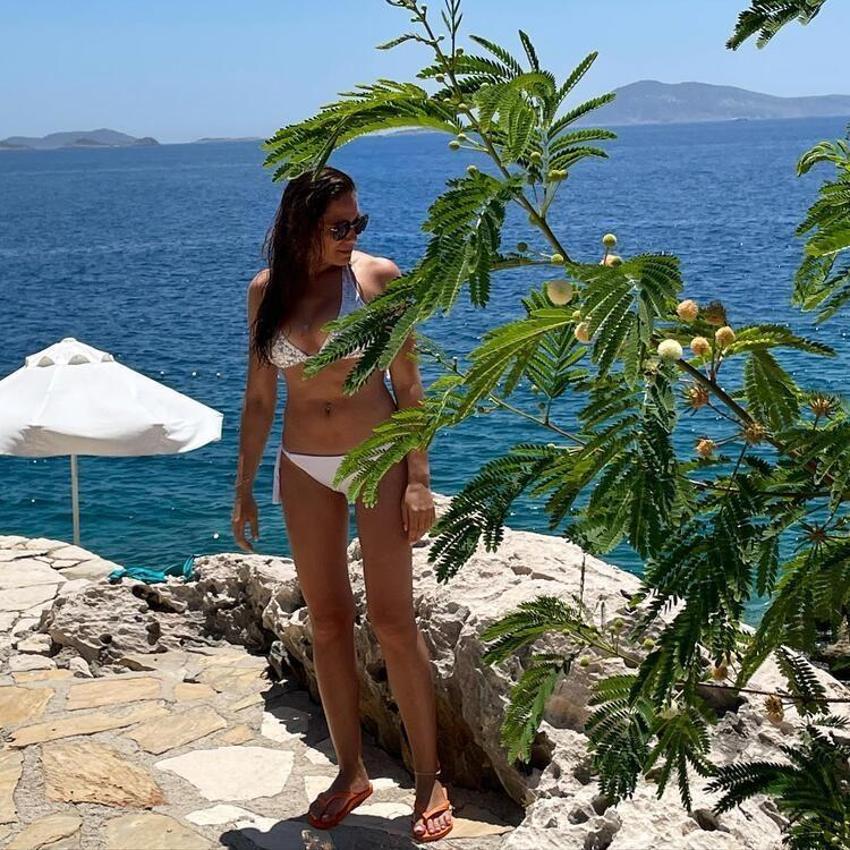 Özge Borak'ın dalış merakı! Sosyal medyadan paylaştı