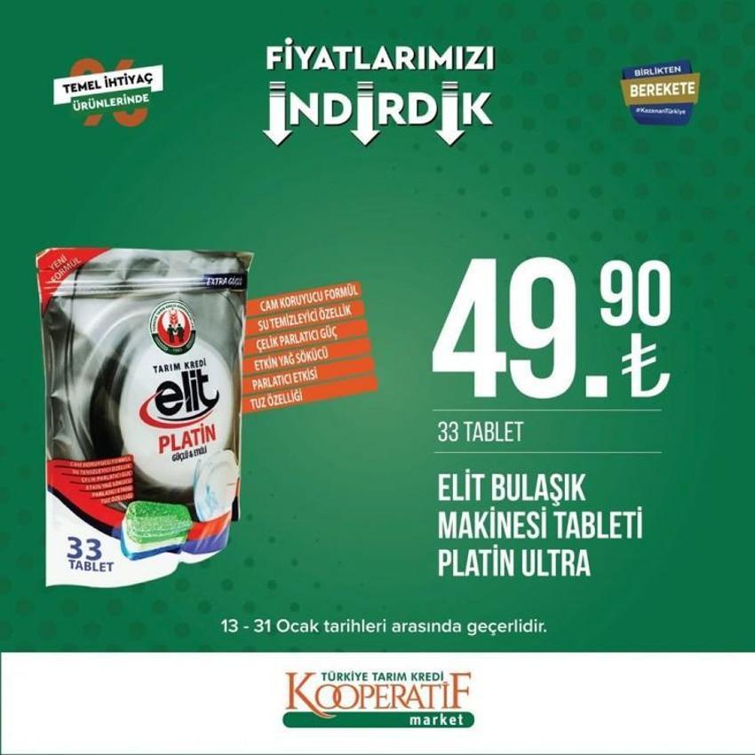 Tarım Kredi Marketlerinde büyük indirim! Birçok üründe fiyatlar düştü, tek tek açıklandı