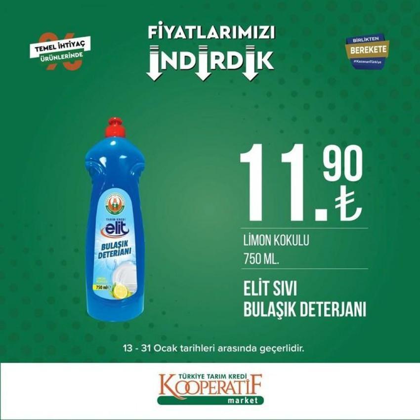 Tarım Kredi Marketlerinde büyük indirim! Birçok üründe fiyatlar düştü, tek tek açıklandı