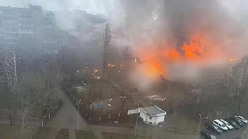 Kiev'de helikopter düştü! İçişleri bakanı hayatını kaybetti, kaza mı, suikast mi?