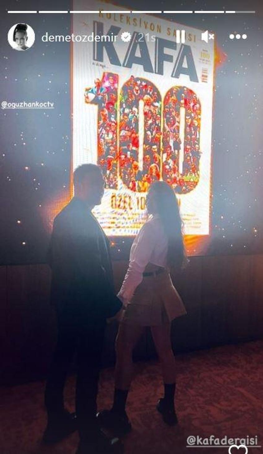Demet Özdemir ile Oğuzhan Koç'tan yeni pozlar!