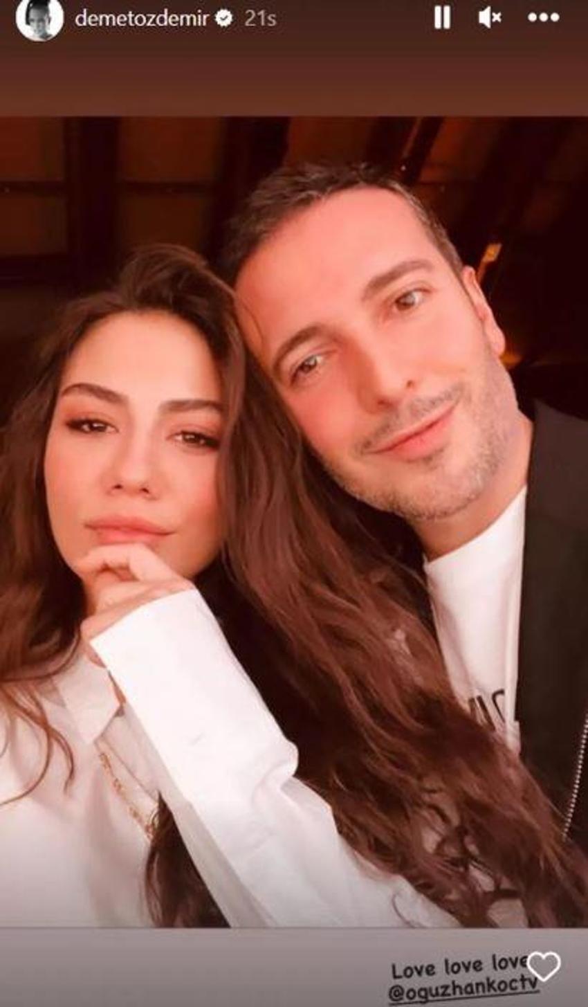 Demet Özdemir ile Oğuzhan Koç'tan yeni pozlar!
