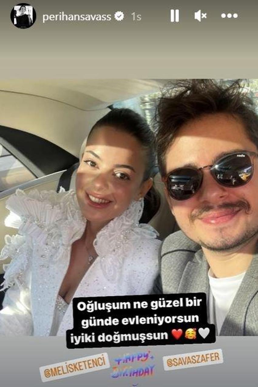 Perihan Savaş'ın oğlu Savaş Zafer ile Melis Ketenci evleniyor