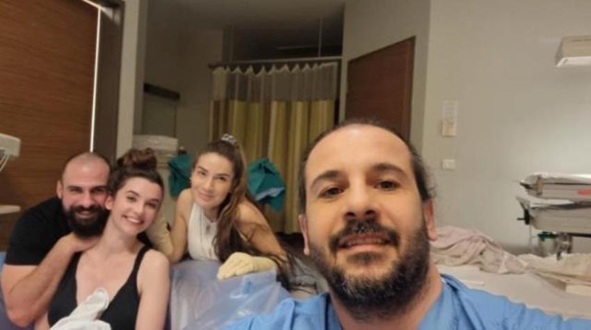 Leyla Lydia Tuğutlu, suda doğum yaptığı anları paylaştı!