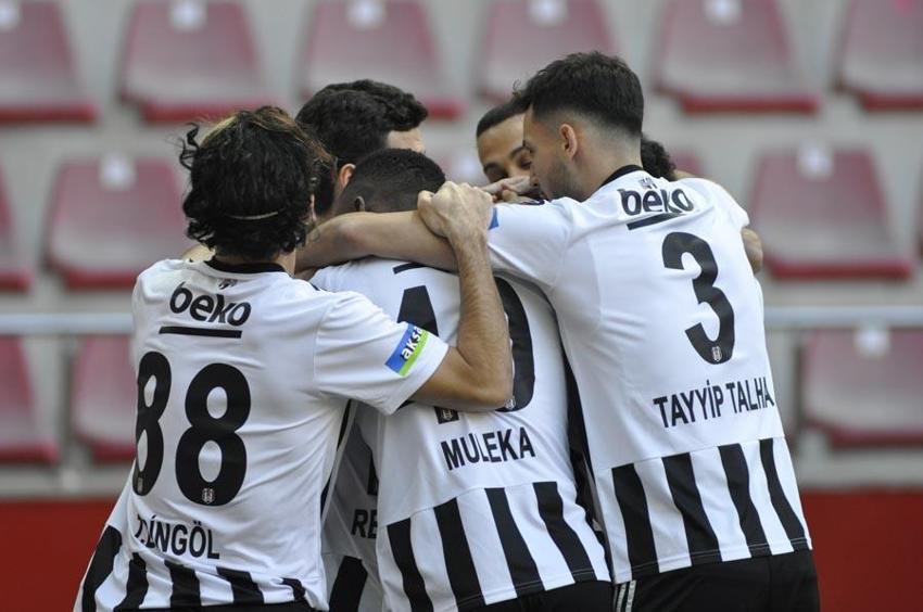 Galatasaray'dan sonra Beşiktaş'tan da müthiş seri! Kayseri'de 2 gol 1 kırmızı