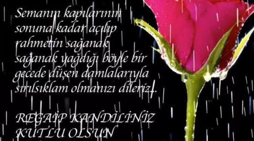 Regaip Kandili mesajları 2023! En güzel dualı, kısa ve uzun resimli Regaip Kandili mesajları ve sözleri