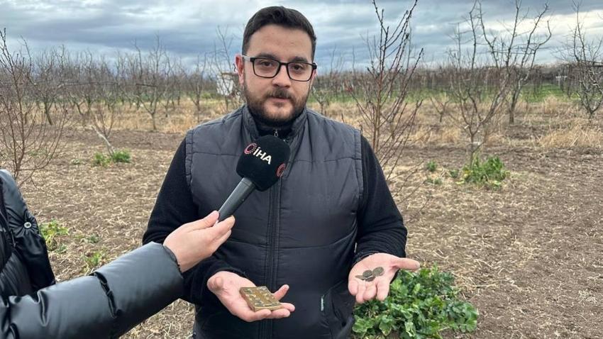 Tarlada çalışırken buldu! Tam 1500 yıllık: Parlayan bir cisim gördüm
