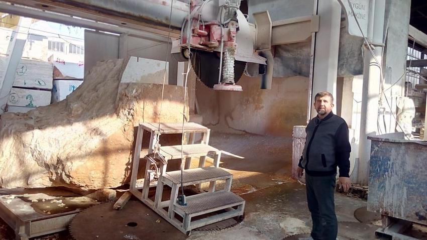 Denizli'de travertenin içinden milyonlarca yıllık hayvan fosilleri çıktı