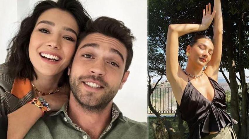 Aybüke Pusat'tan dekolteli paylaşım! Furkan Andıç kayıtsız kalamadı