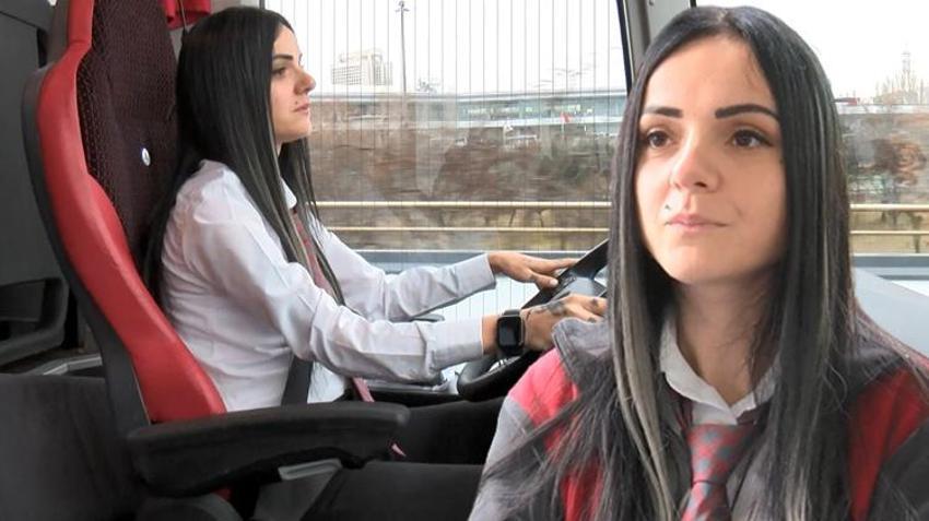 Hosteslikten otobüs kaptanlığına! Emekli olana kadar yapmak istiyorum