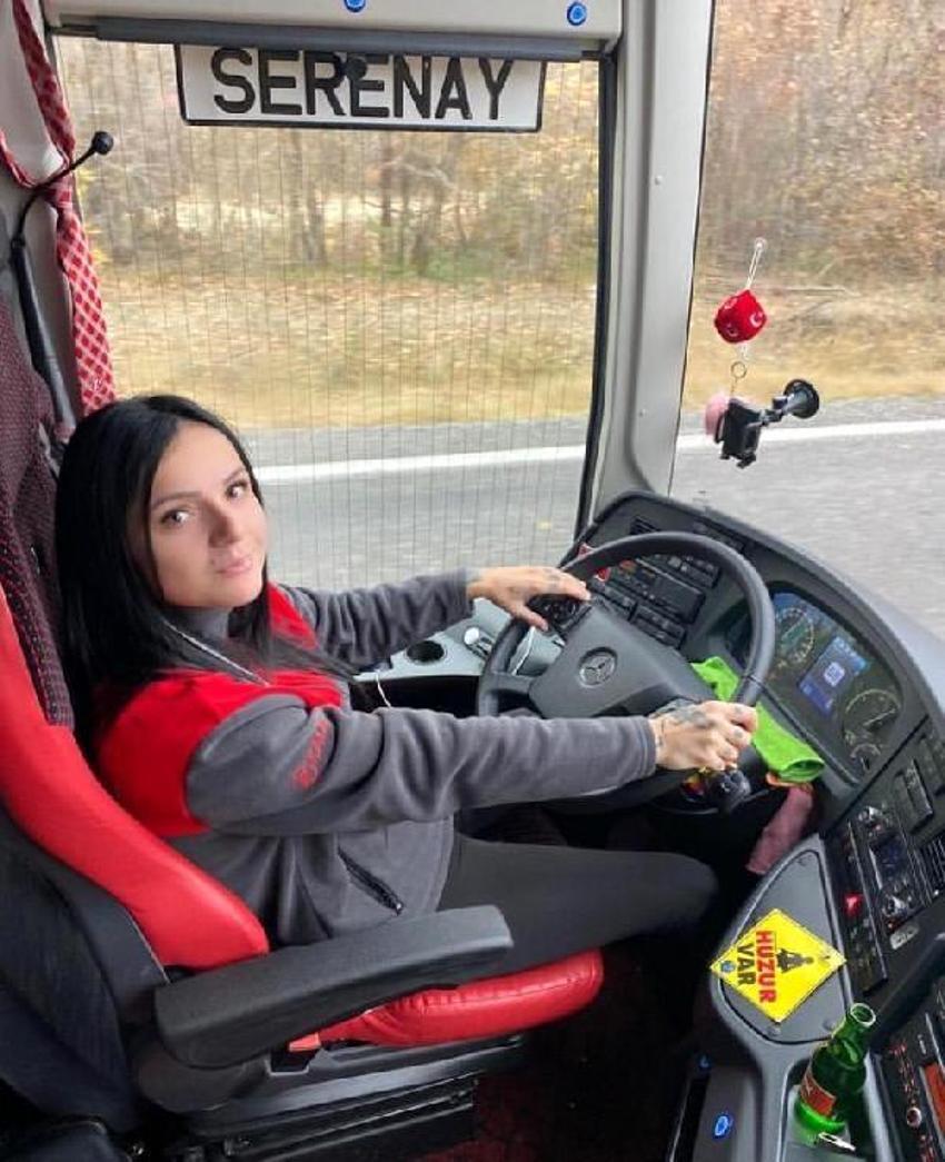 Hosteslikten otobüs kaptanlığına! Emekli olana kadar yapmak istiyorum