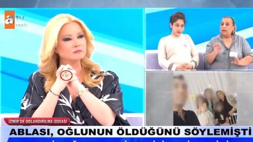 Müge Anlı'nın özel tasarım yüzüğü ilk kez görüldü! İzleyicinin gözleri kamaştı