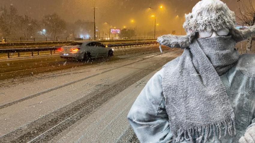 Kar ve soğuk hava dalgası başladı! Meteoroloji son dakika il il duyurdu, haritada böyle göründü