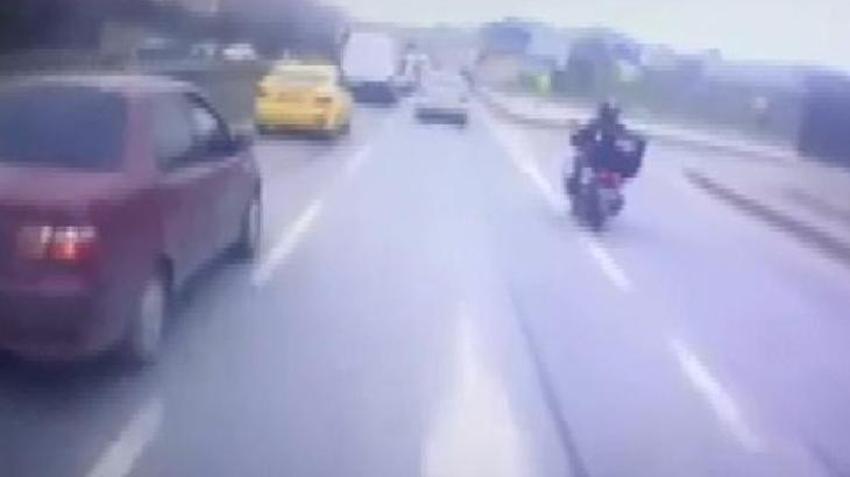 İstanbul'da meydana gelen trafik kazaları kamerada 