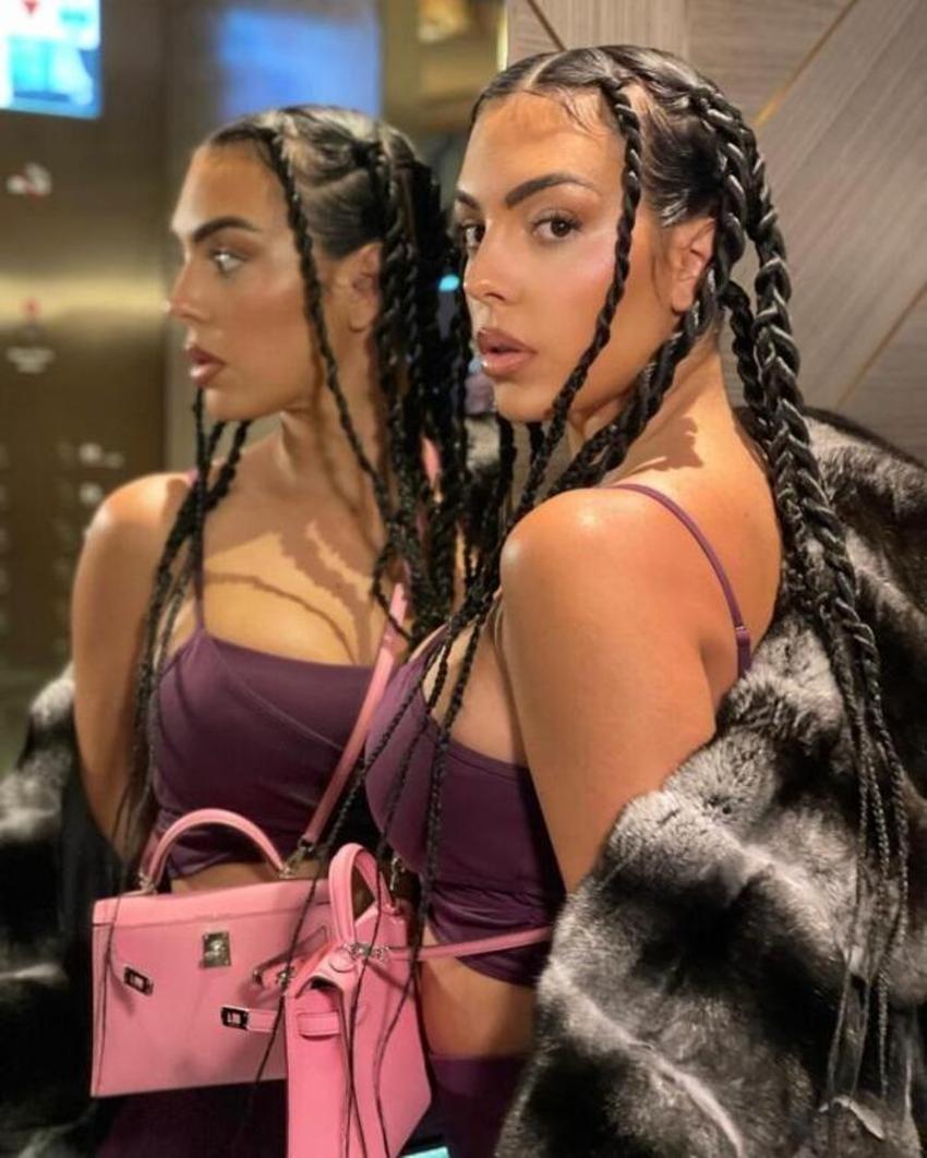 Georgina Rodriguez'den tarz değişikliği!