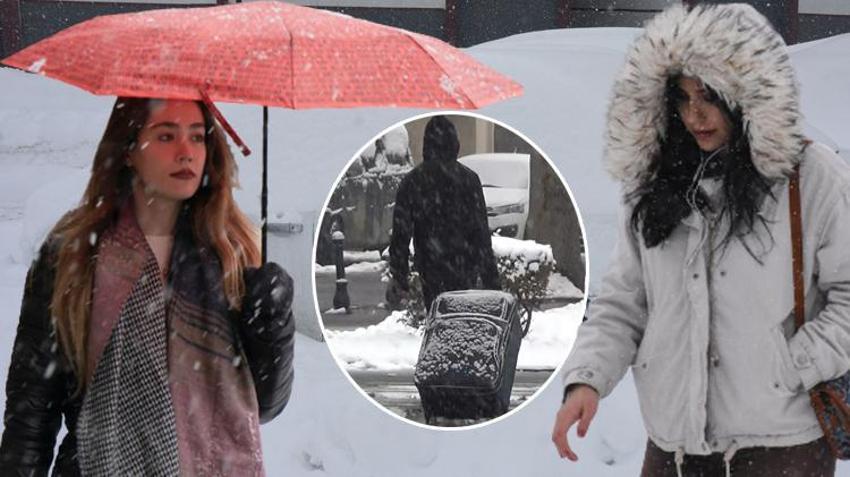 İstanbul'da yoğun kar yağışı! Meteoroloji’den peş peşe uyarılar geldi