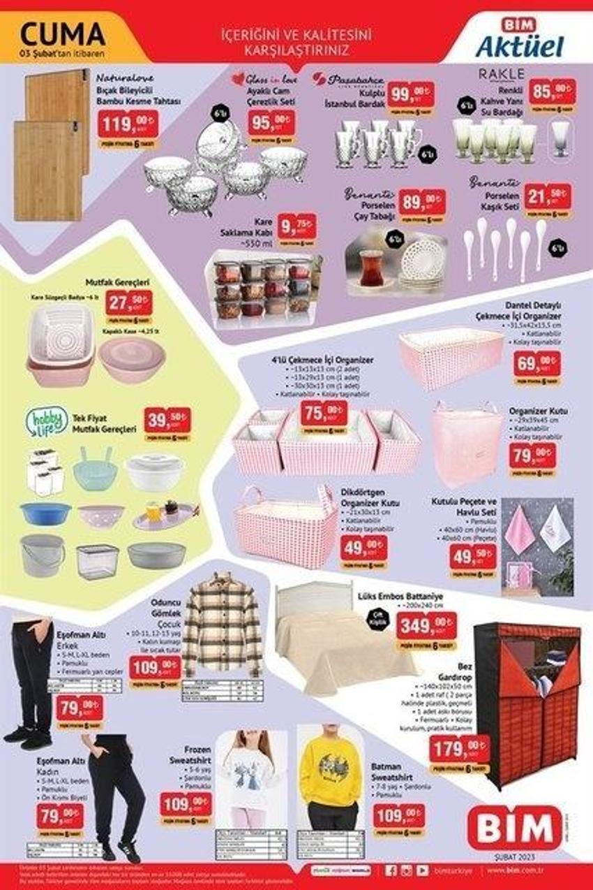 BİM'de Sevgililer Günü indirimli ürünleri var! BİM 10 Şubat aktüel katalog yayınlandı