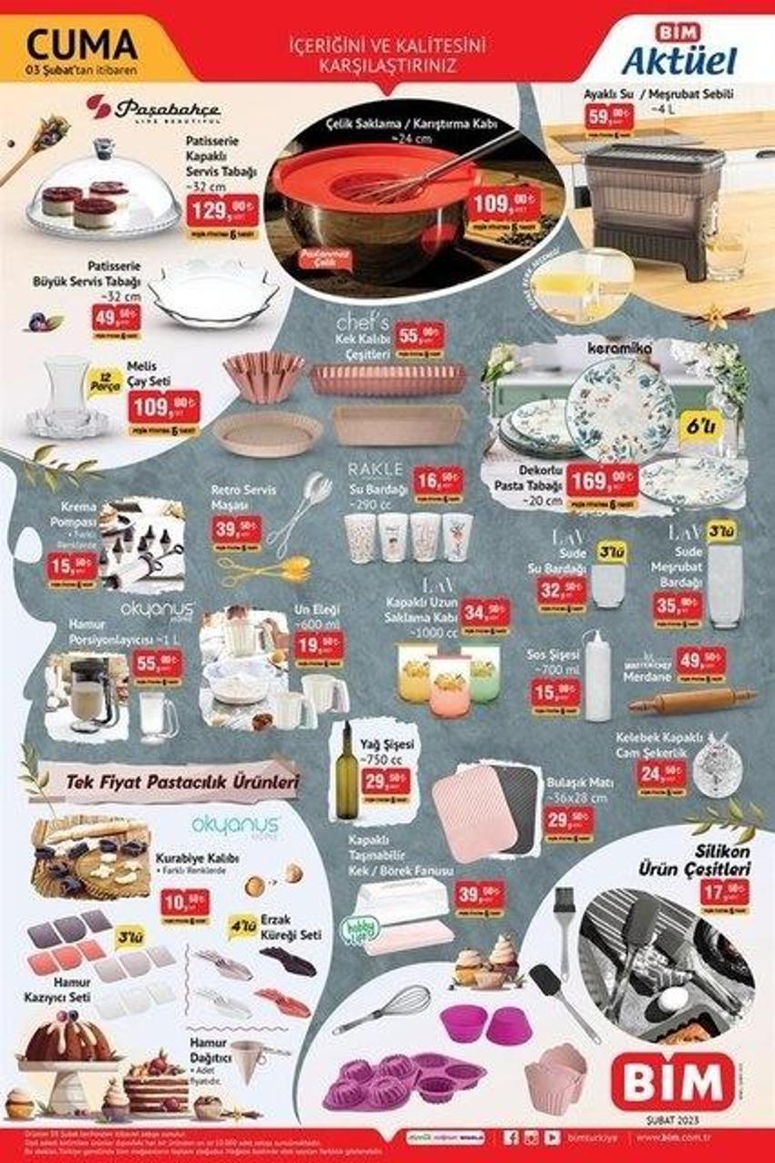 BİM'de Sevgililer Günü indirimli ürünleri var! BİM 10 Şubat aktüel katalog yayınlandı