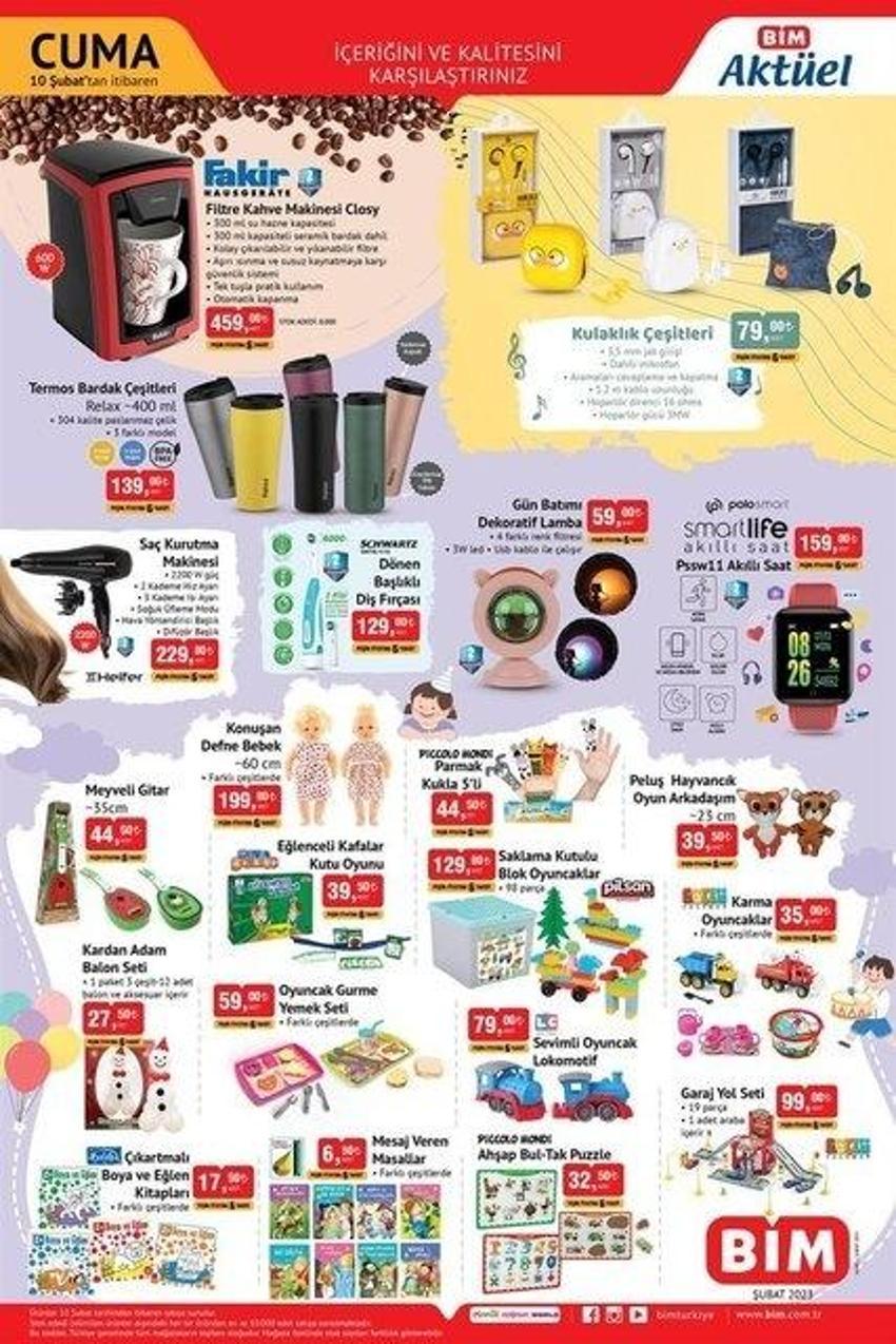 BİM'de Sevgililer Günü indirimli ürünleri var! BİM 10 Şubat aktüel katalog yayınlandı