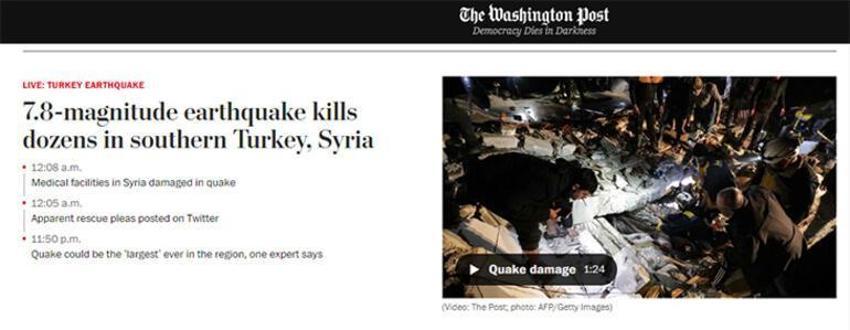 Türkiye depremi dünya gündemine oturdu! 16 ülke sallandı