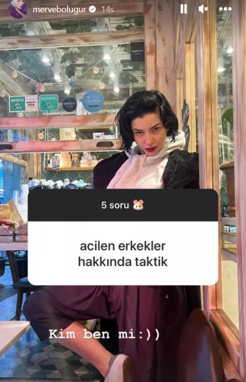 Merve Boluğur'dan çocuk yanıtı!