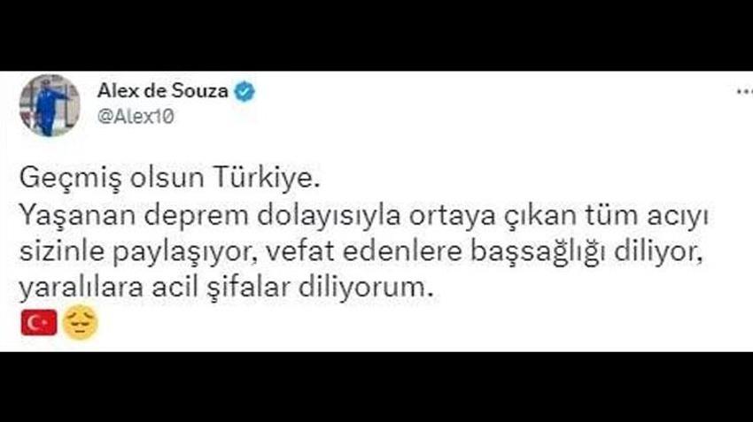 Mahrez, Modric, İcardi, Alex de Souza, Talisca... Spor camiasından Türkiye'ye deprem mesajları