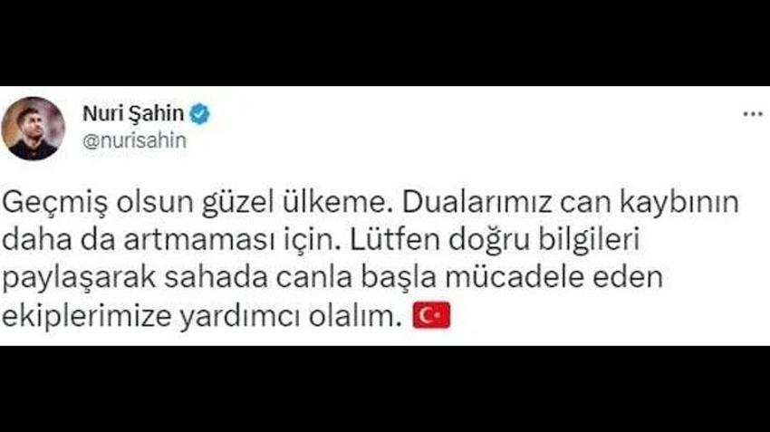 Mahrez, Modric, İcardi, Alex de Souza, Talisca... Spor camiasından Türkiye'ye deprem mesajları