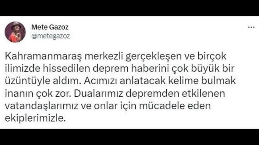 Mahrez, Modric, İcardi, Alex de Souza, Talisca... Spor camiasından Türkiye'ye deprem mesajları