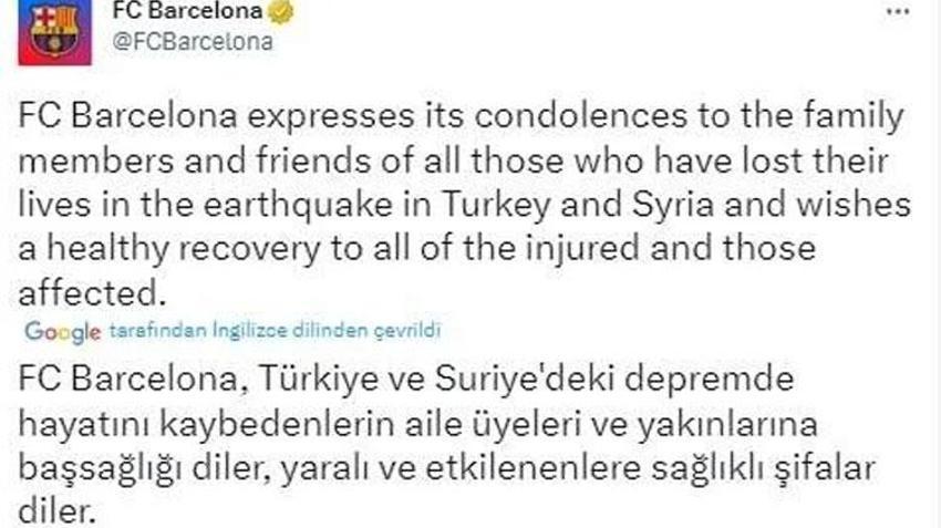 Mahrez, Modric, İcardi, Alex de Souza, Talisca... Spor camiasından Türkiye'ye deprem mesajları