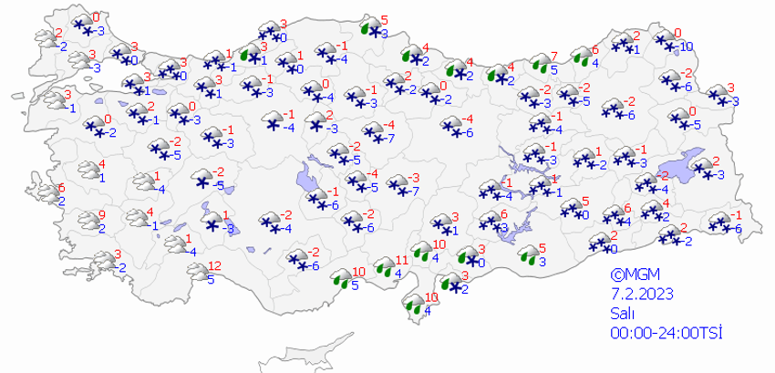 Kuvvetli kar sağanakları geliyor! Meteoroloji il il son dakika duyurdu, 43 il için uyarı