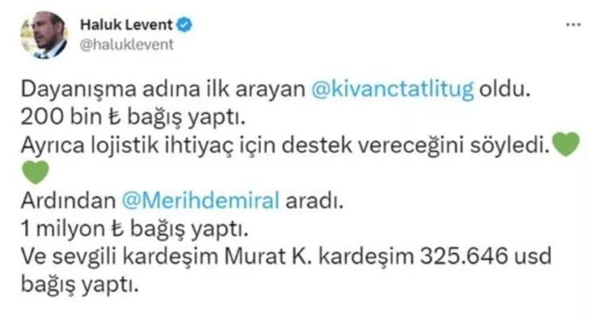 Acun Ilıcalı'dan deprem bölgesine destek!