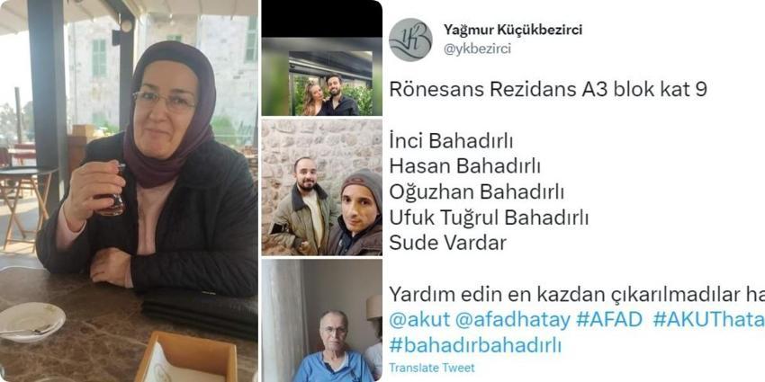 Enkaz altında kalanlar sosyal medya ile yerlerini bildirdi
