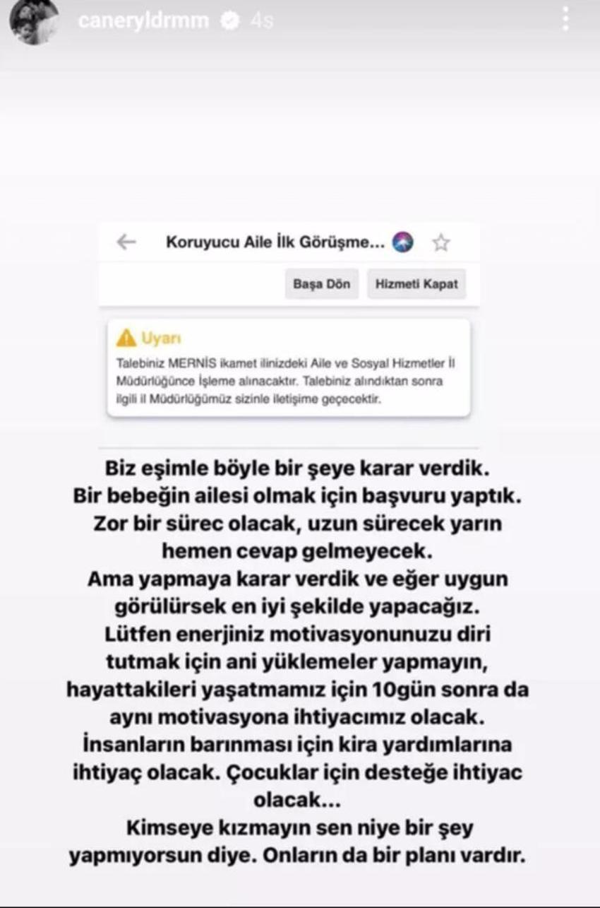 Gamze Erçel ile Caner Yıldırım'dan duygulandıran paylaşım!