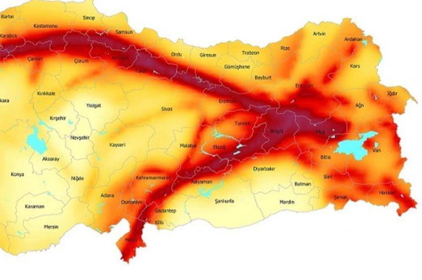 Diri fay haritası! Diri fay nedir, aktif fay hattı haritası hangi illeri riskli gösteriyor? Diri fay hattı tehlike midir?